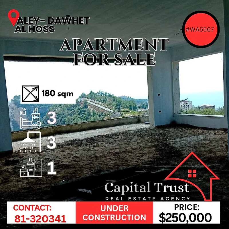 Apartments For Sale In Dawhet El Hos شقق للبيع في دوحة الحص