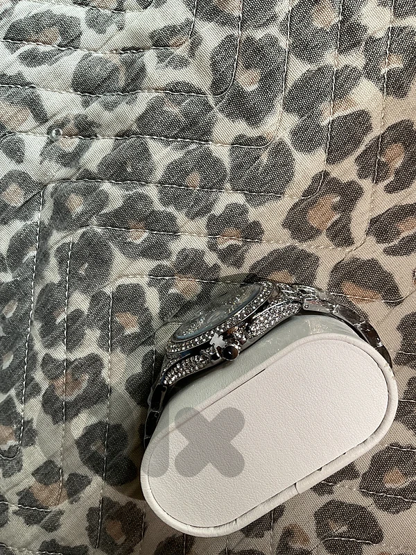 Rolex iced out full diamond arabic dial