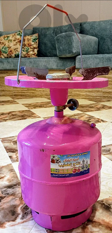 غاز سفري ٣ كيلو مع غاز جديد