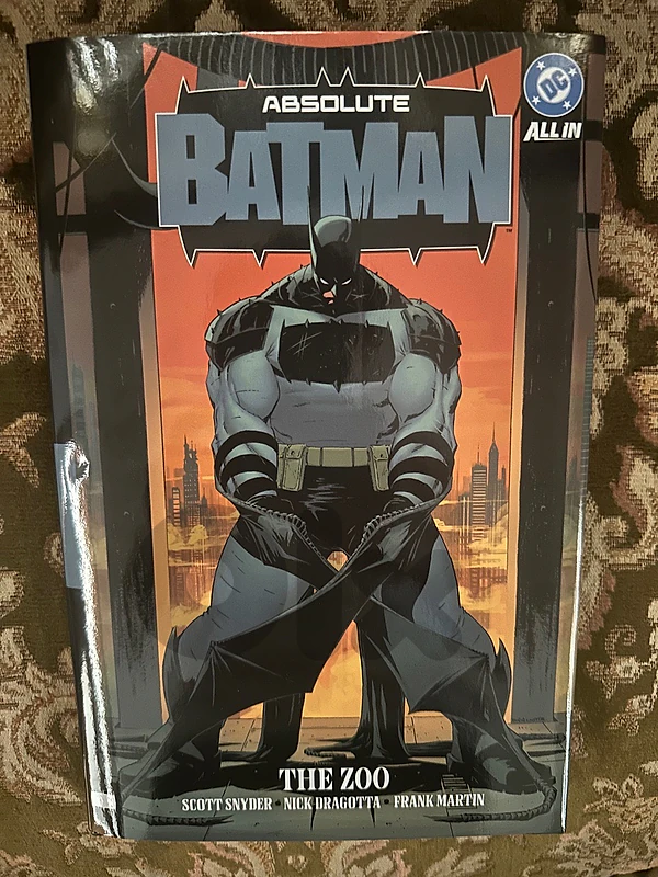 dc comic book batman absolute vol 1