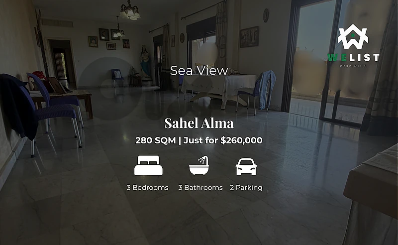 Apartment for sale in Sahel Alma - Jounieh شقة للبيع في ساحل علما