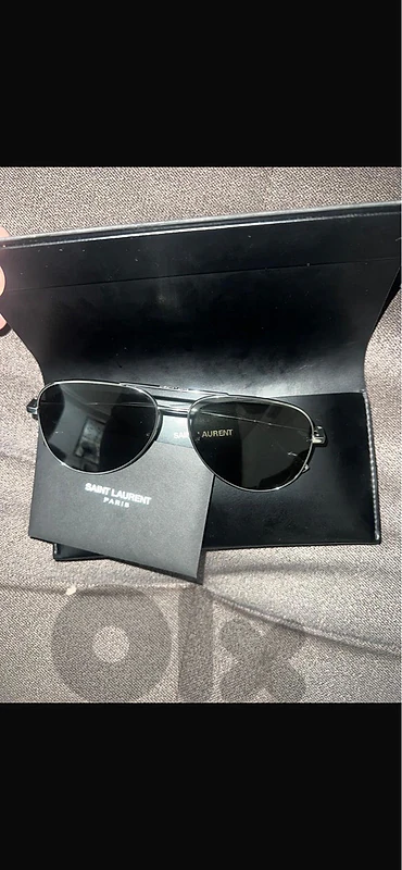 sain laurent titanium authentic men sunglasses