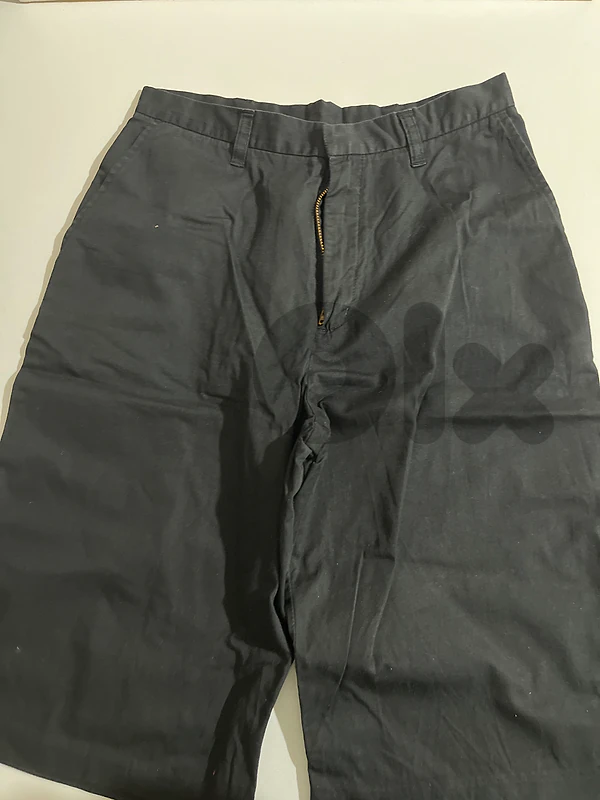 Vintage BHS Black Bermuda Shorts / Knee-Length Trousers Shorts Size 10