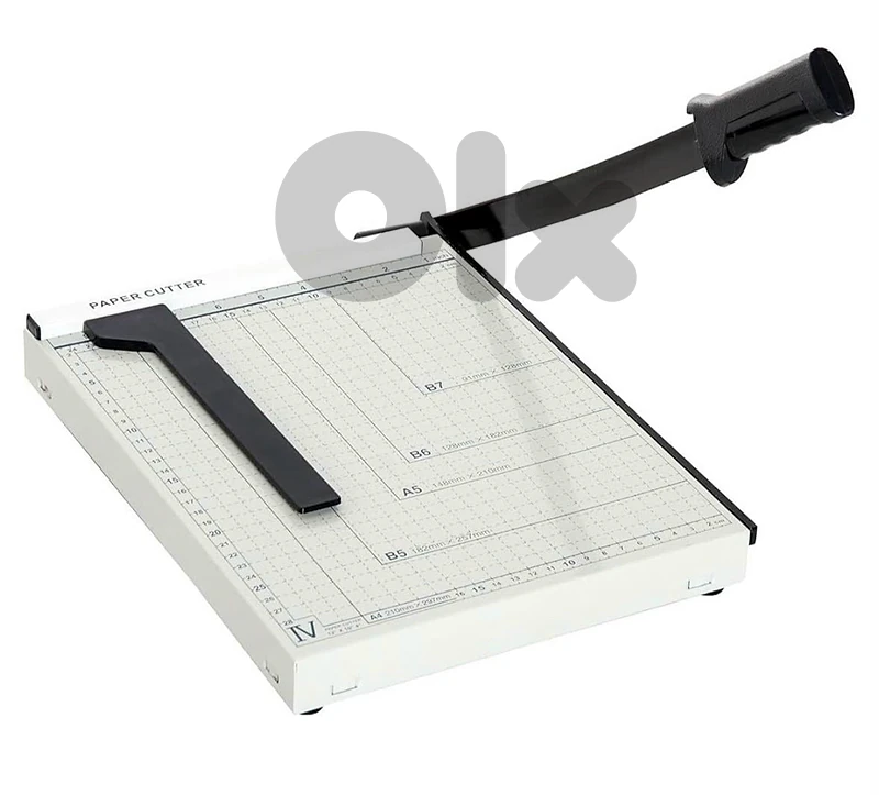 A4 paper cutter - Paper cutter - 12 sheets at a time - Wit A4 paper cutter - Paper cutter - 12 sheets at a time - Wit