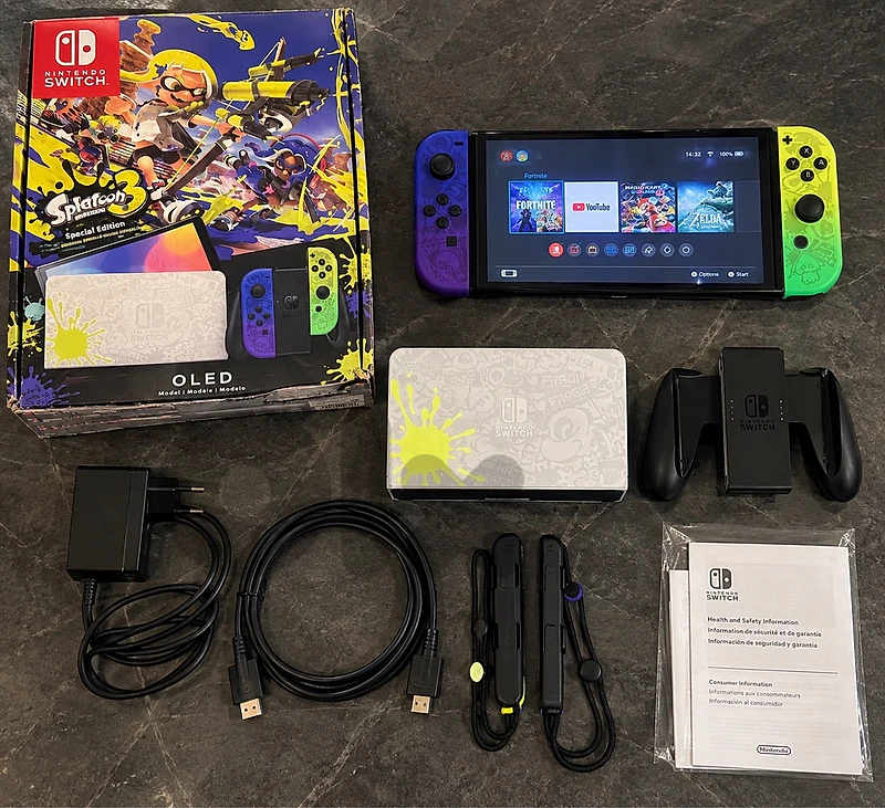 Nintendo Switch OLED Splatoon 3 Special Edition Complete with Box