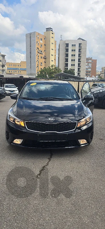 Kia Cerato 2017 company source black color f.o like new