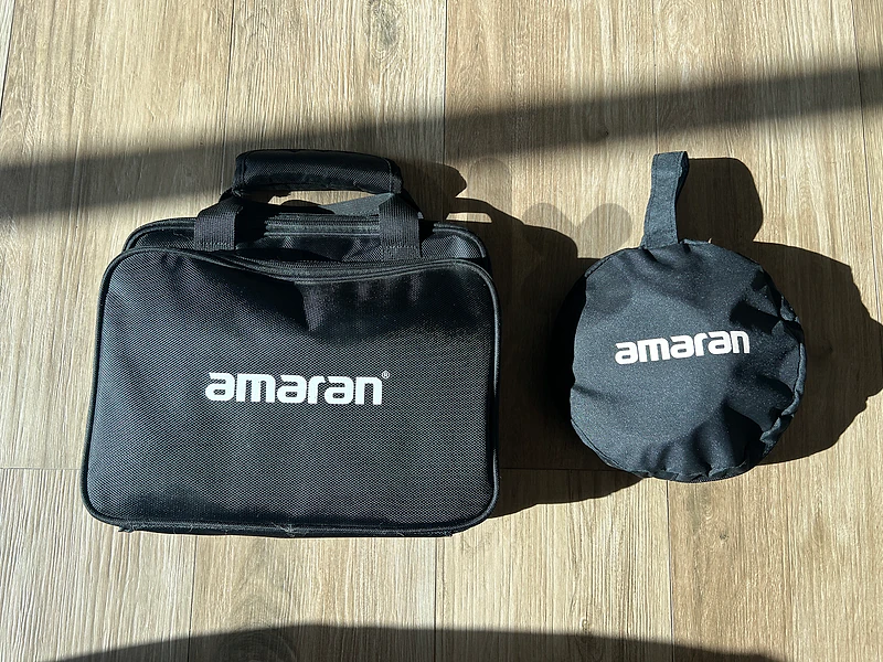 Amaran P60c RGBWW LED Panel + 2 NP-F970 Sony batteries + Stand