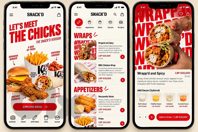 Resturant / cafe digital menus