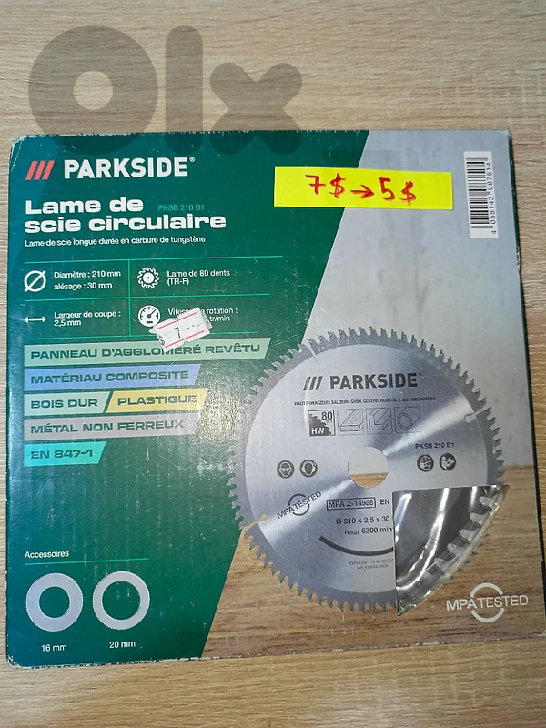 🇩🇪 Parkside Circular Saw Blade