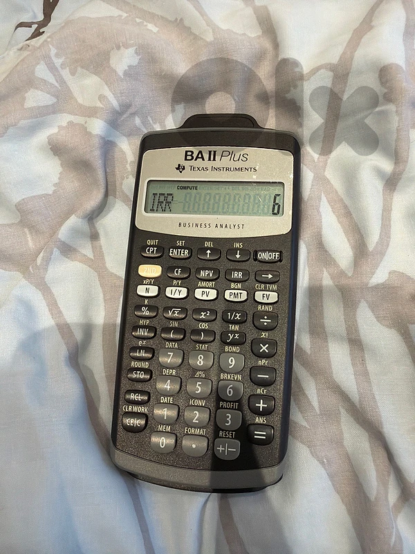 financial calculator ba-2 plus