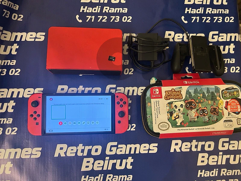 switch oled MARIO EDITION