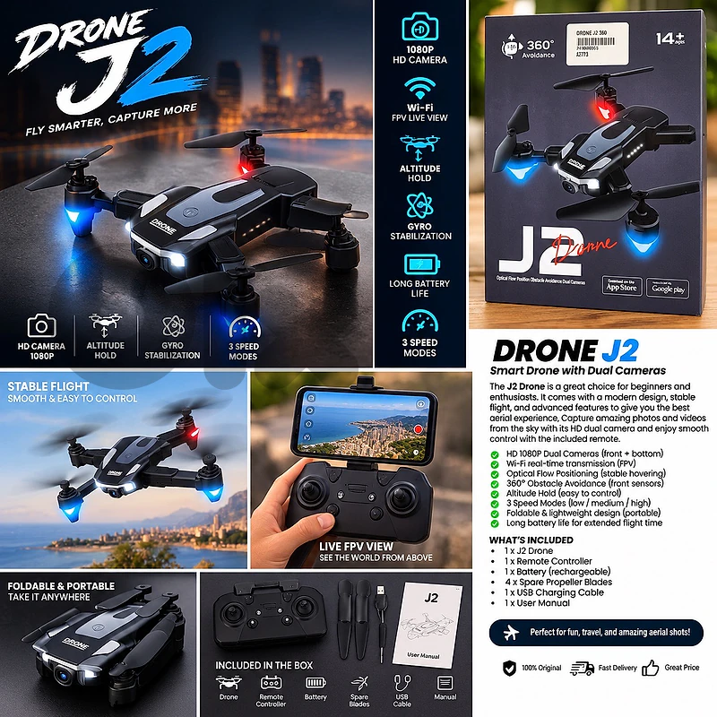 drone camera/video sealed for only35$