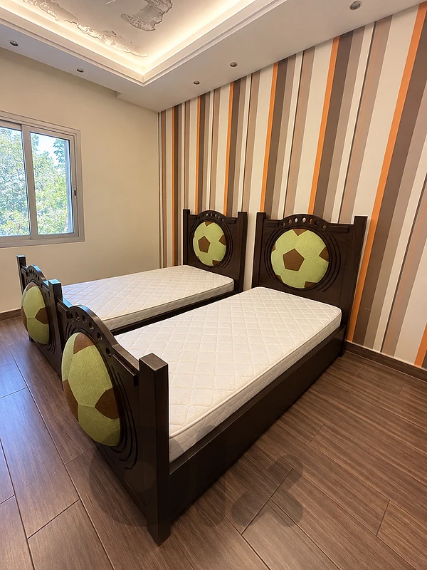 Complete Bedroom Set for Sale – 2 Single Beds, Wardrobe, Mattresses …