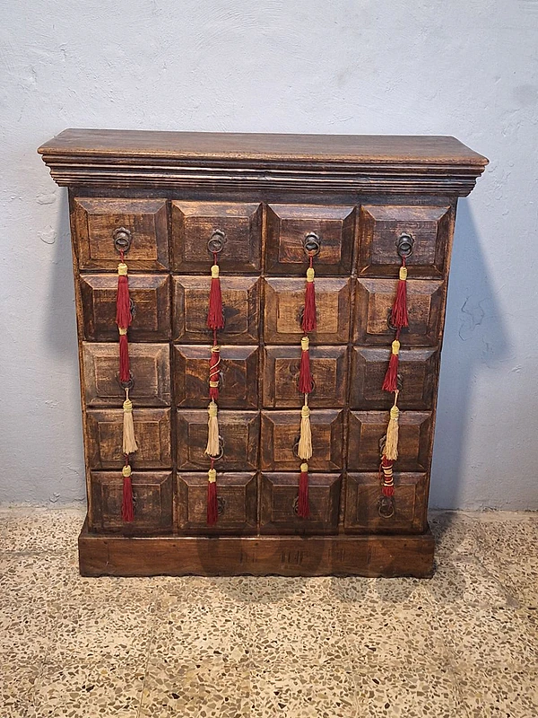 antique apothecary 20 drawers cabinet