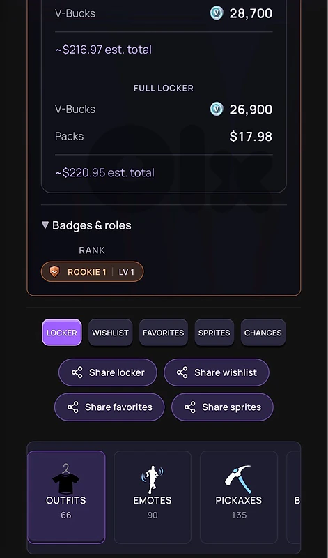 fortnite account