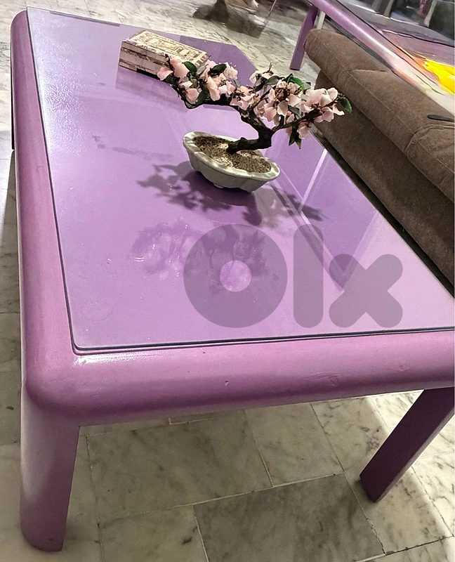 Living room real solid wood tables