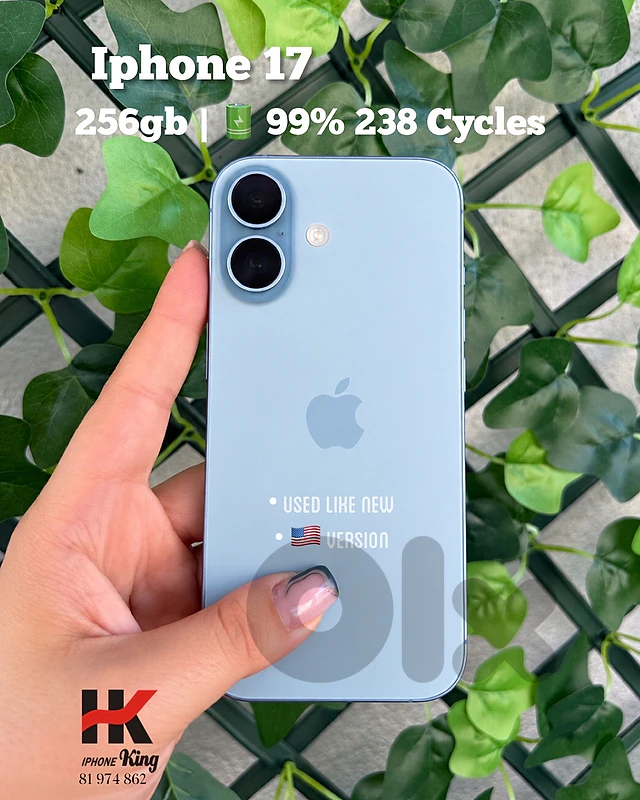🇺🇸 iPhone 17 256GB – American Version 🩵