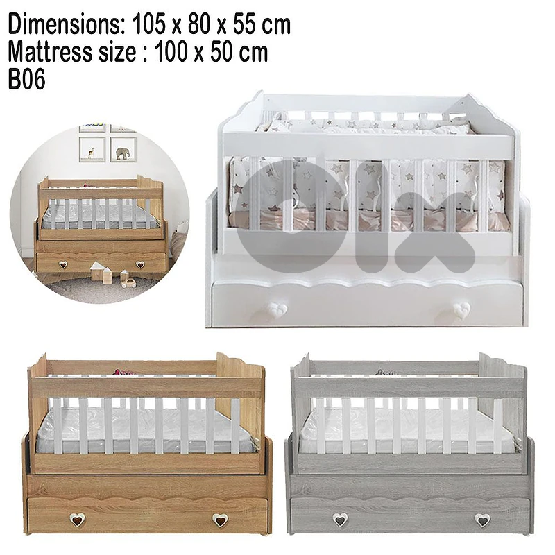 Baby Wood Bed