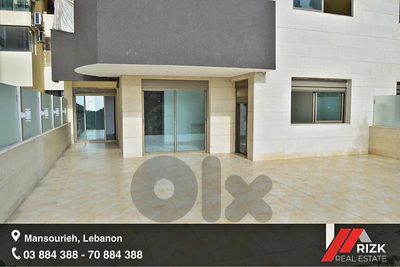 Apartment with terrace for sale in Mansourieh (175m + 103m Terrace)