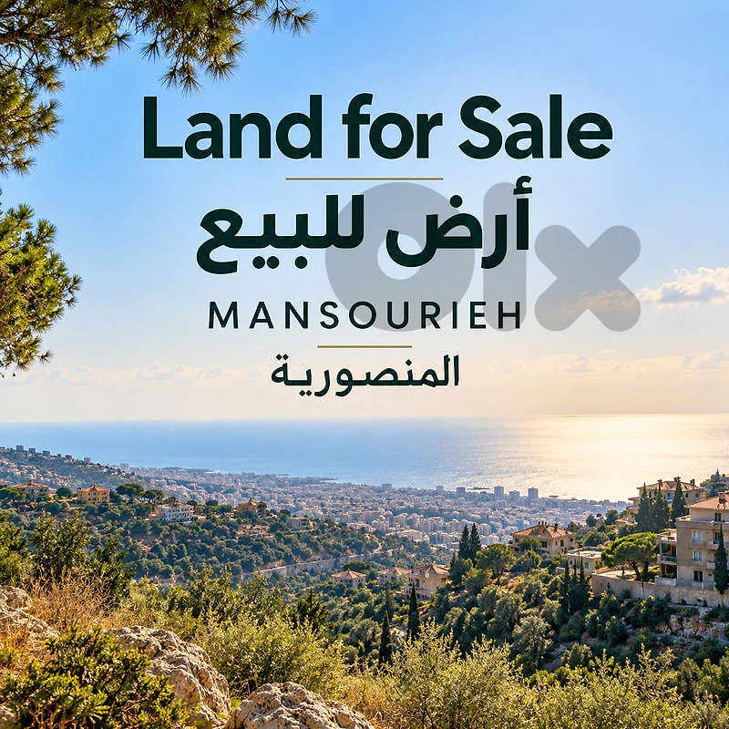 Land for sale Mansourieh أرض للبيع المنصورية Land for sale Mansourieh أرض للبيع المنصورية