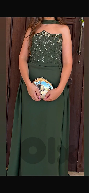 Olive Green Dress