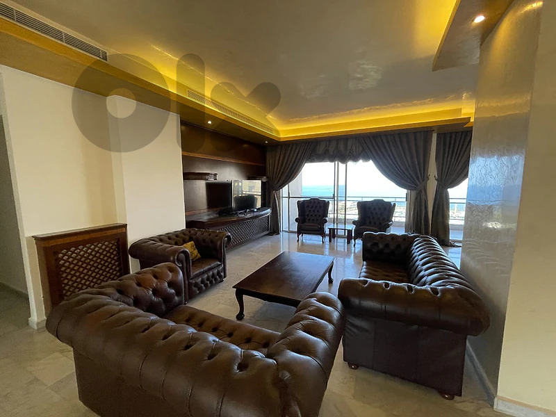 RWK325EN - Apartment for Rent in Kaslik with an Open Sea View