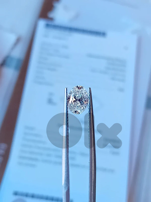 certified diamond oval 1 ct