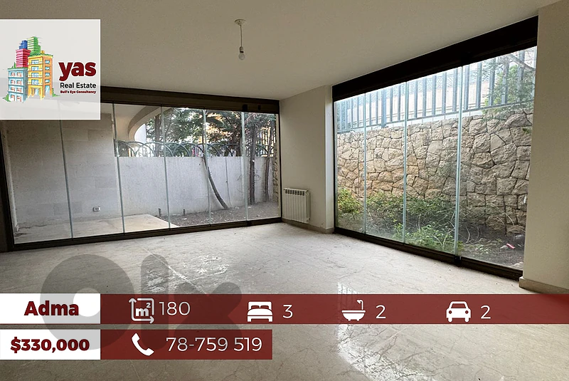 Adma 180m2 | 100m2 Terrace / Garden | Classy Street | New | TYT |