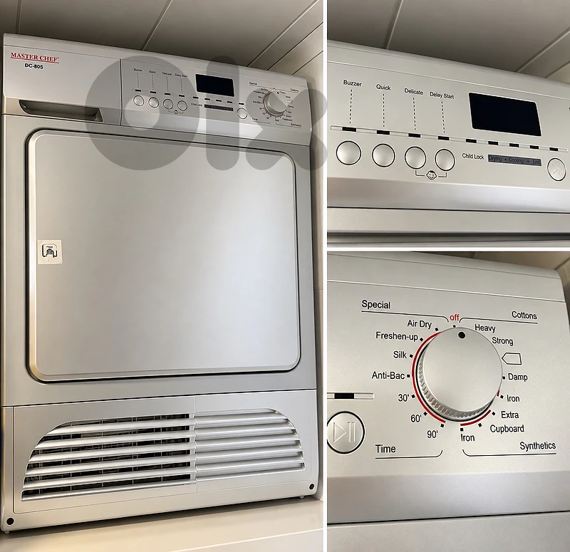 Master Chef DC-80S Clothes Dryer – Excellent Condition