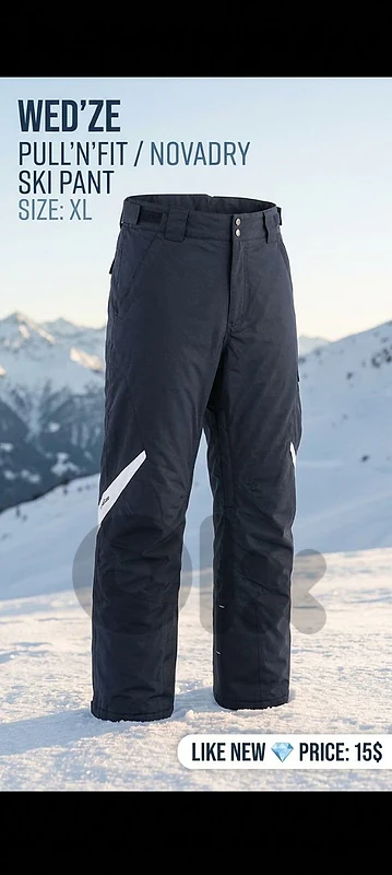 wedze ski pant