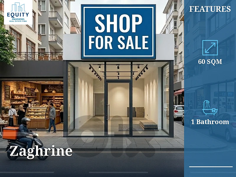 60 SQM Shop For Sale In Zaghrine #CK32637