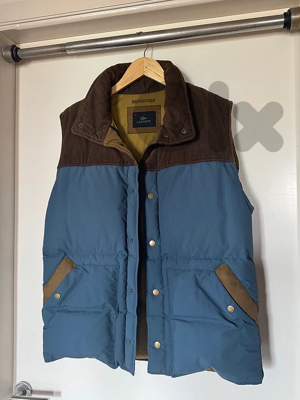 original lacoste gilet