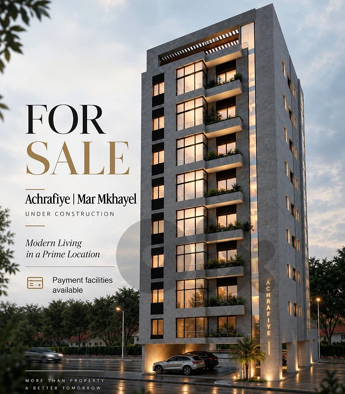 Under Construction Apartments For Sale in Mar Mkhayel prime location