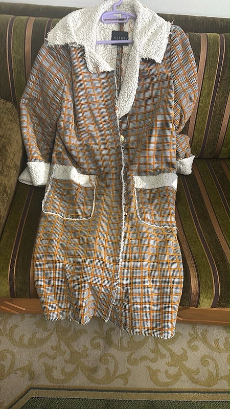 fancy coat women setre touch large us size 8
