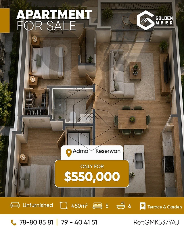 GMK537YAJ - Apartment For Sale In Adma - شقة للبيع في أدما GMK537YAJ - Apartment For Sale In Adma - شقة للبيع في أدما