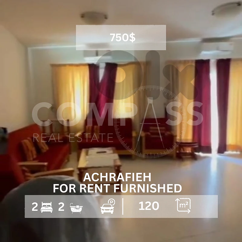 FURNISHED APARTMENT FOR RENT  IN ACHRAFIEH