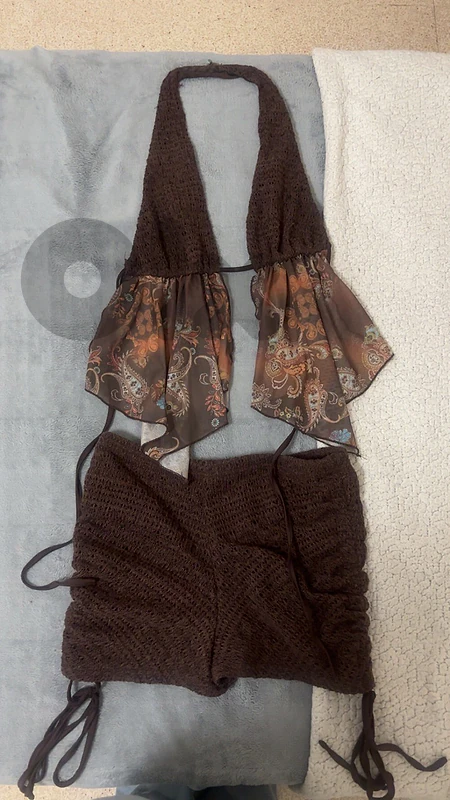 SHEIN Brown 2-Piece Set – Size S