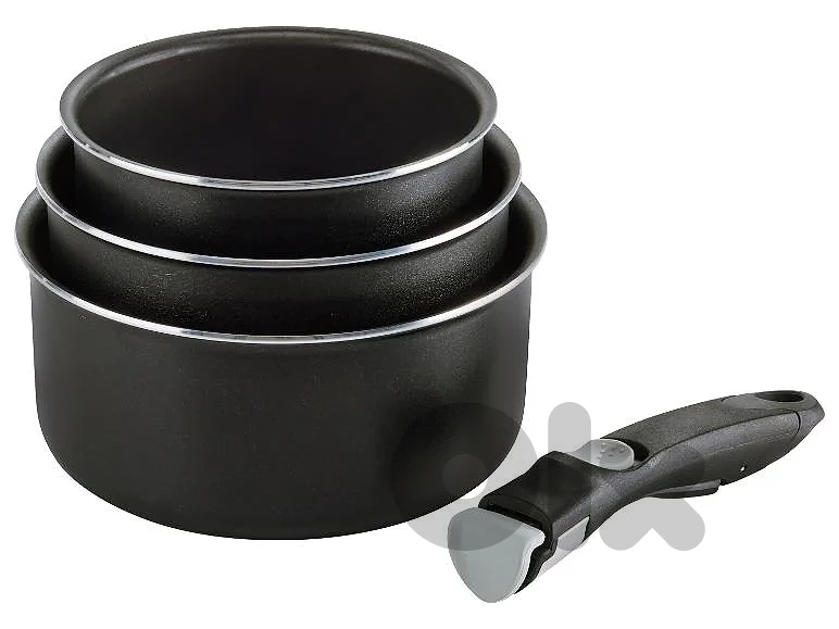 crivit aluminum saucepan set