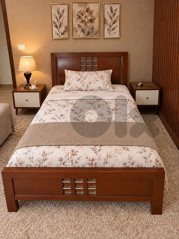 خشب جوز مفكوك جاهز للنقل و مغلف ولا خدش ممتاز مثل يلي راكب بل صورة