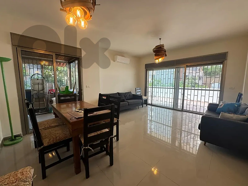 Furnished Garden Apartment for Rent in Naccache MQEN023