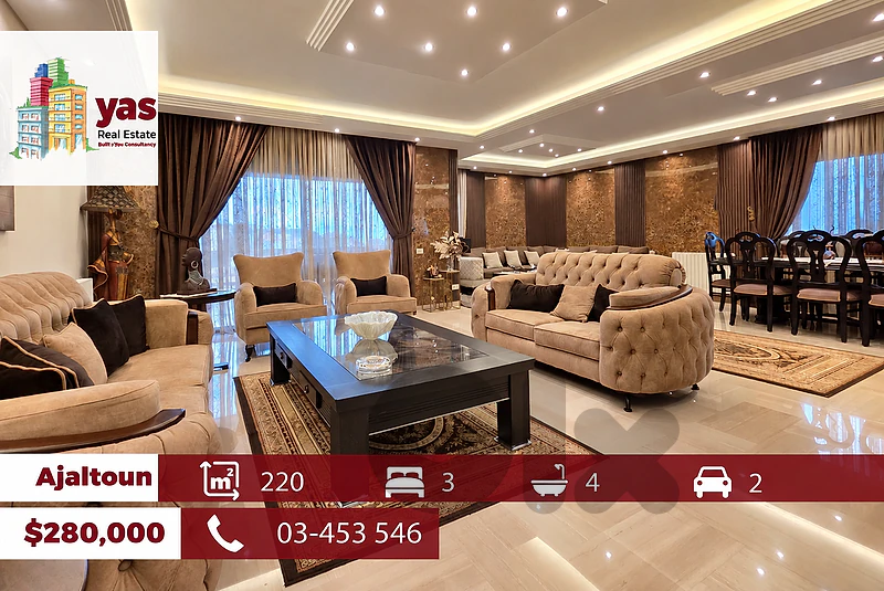 Ajaltoun 220m2 | Mountain View | Ultra Prime Location | Luxury | TO