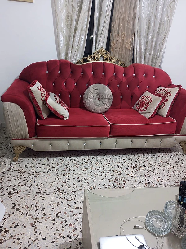 صالون 4 قطع خشب زين ممتاز