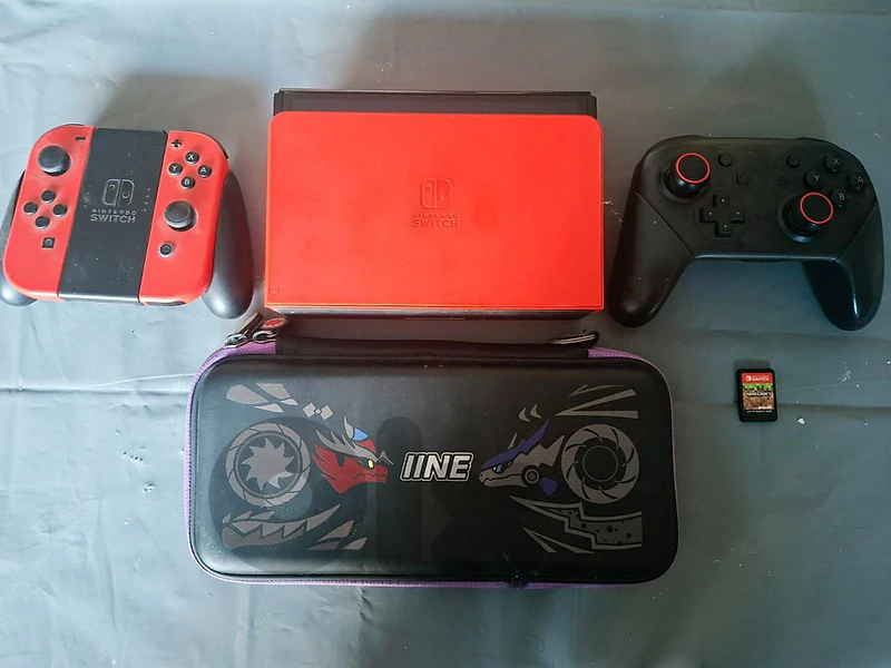 Nintendo Switch oled red version
