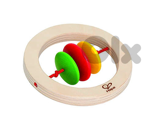 Baby Teething Rattles - Wooden