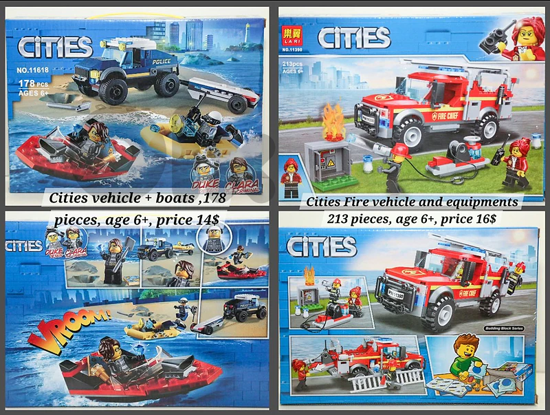 brand ( Cities)  brick block toys, new