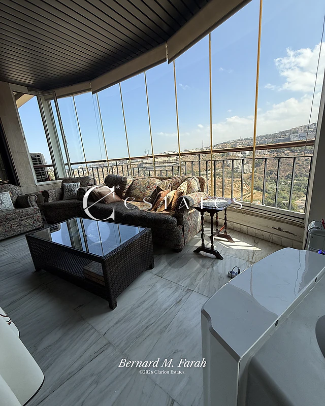 Apartment for sale Hazmieh-Mar Takla Open Sea and Mountain view Apartment for sale Hazmieh-Mar Takla Open Sea and Mountain view