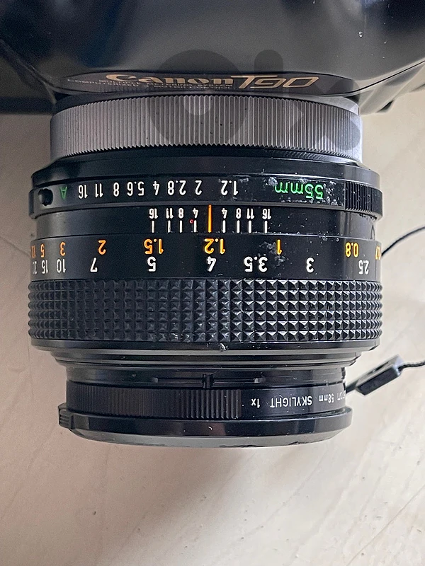 Canon FD 55mm f/1.2 Vintage Lens - Mint Condition