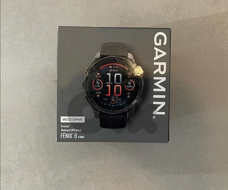 Garmin fēnix 8 47mm AMOLED Sapphire Titanium – new