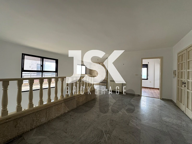 L22862 Unique Duplex with Terraces For Sale in Mansourieh