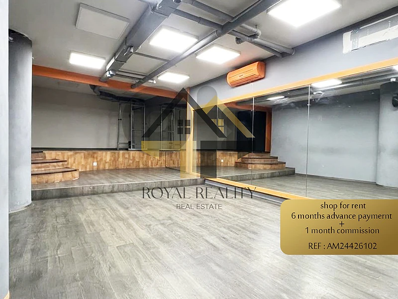 Fitness center for rent in Hamra -AM نادي رياضي للايجار في الحمرا